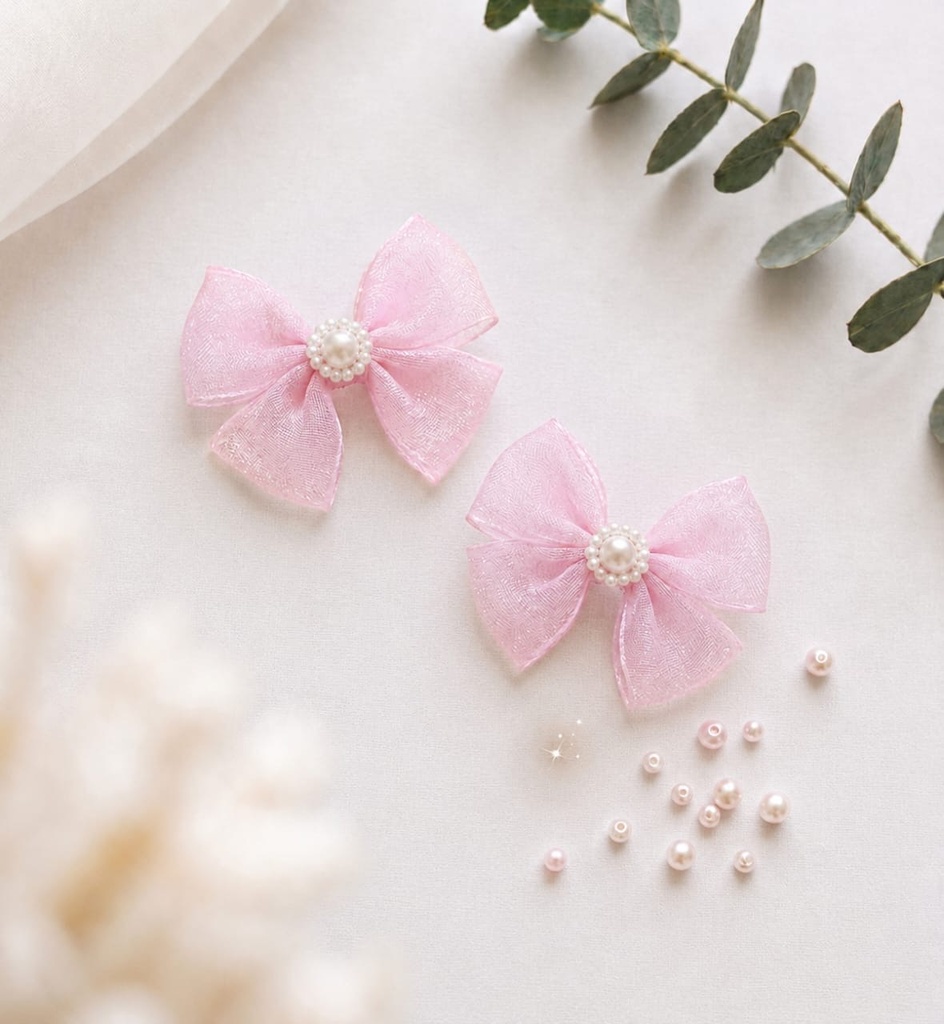 Butterfly Bow Clip